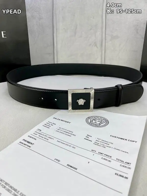 Versace belt 40mmX95-125cm 8L140